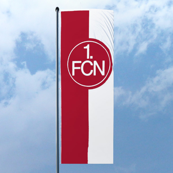 Nuernberg Fanfahne Banner Fussball