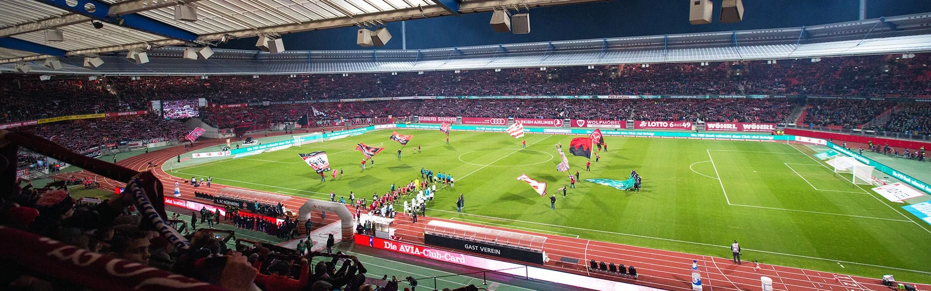 1. FC Nürnberg Fanfahnen Lizenzpartner
